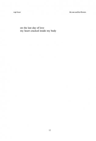 The Sun and Her Flowers. Белые стихи, от которых распускаются цветы фото книги 8