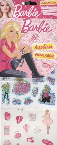 Набор наклеек "Barbie" фото книги