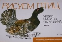 Рисуем птиц. Уроки Никиты Чарушина. Выпуск 1 фото книги