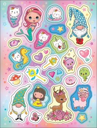 100 наклеек. Волшебные наклейки фото книги 3