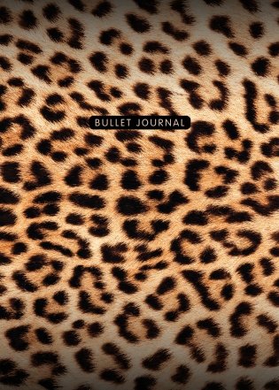 Блокнот в точку: Bullet Journal (леопард, 120 c., пружина) фото книги