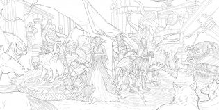 The Dungeons & Dragons Coloring Book фото книги 2