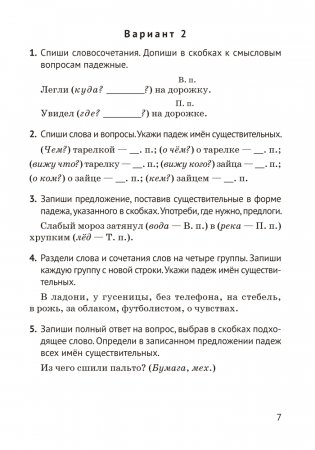 Русский язык. 4 класс. Контрольные и самостоятельные работы фото книги 6