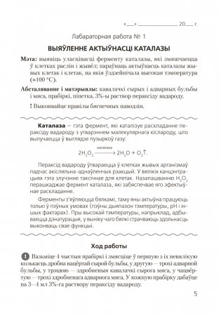 Сшытак для лабараторных і практычных работ па біялогіі для 11 класа. Базавы ўзровень. ГРЫФ фото книги 4