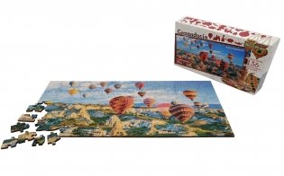 Фигурный деревянный пазл "Travel collection. Кападоккия. Турция", 136 деталей фото книги