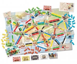 Настольная игра "Ticket to Ride Junior: Европа" фото книги 7