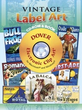 Vintage Label Art CD-ROM and Book фото книги
