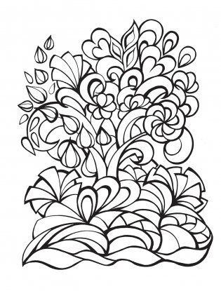 Creative Haven Calm Coloring Book фото книги 8