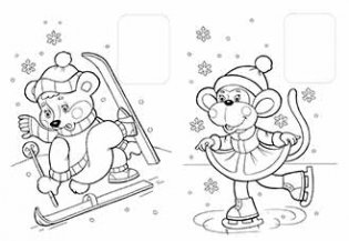 Бобр-хоккеист. Раскраска с наклейками фото книги 2