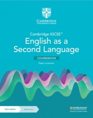 Cambridge igcse (tm) english as a second language coursebook with digital access (2 years) фото книги
