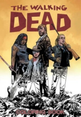 Walking dead coloring book фото книги