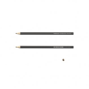 Набор чернографитных карандашей "Jet Black 100", HB, 4 штуки фото книги 3