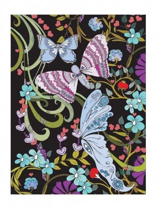 Creative Haven Love Is in the Air! Coloring Book фото книги 2