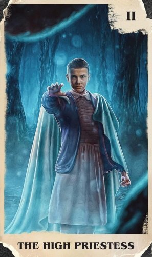 Stranger Things Tarot Deck and Guidebook фото книги 3