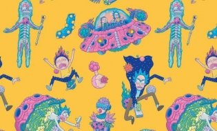 Кардхолдер. Рик и Морти фото книги