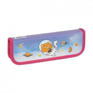 Пенал, 1 отделение, 190*60, ArtSpace "Space Cat", ламинированный картон. Арт. ПК1_49631 фото книги