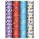 Упаковочная бумага глянц. 70х100 см, MESHU "Congrats", 80 г/м2, ассорти, 4 дизайна. Арт. MS_62811 фото книги маленькое 2