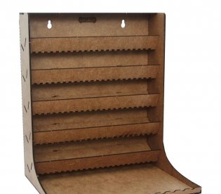 Средняя стойка-органайзер для 50 красок серии "Моделист" фото книги