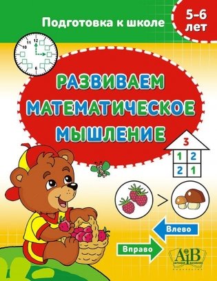 Развиваем математическое мышление. Подготовка к школе 5-6 лет фото книги